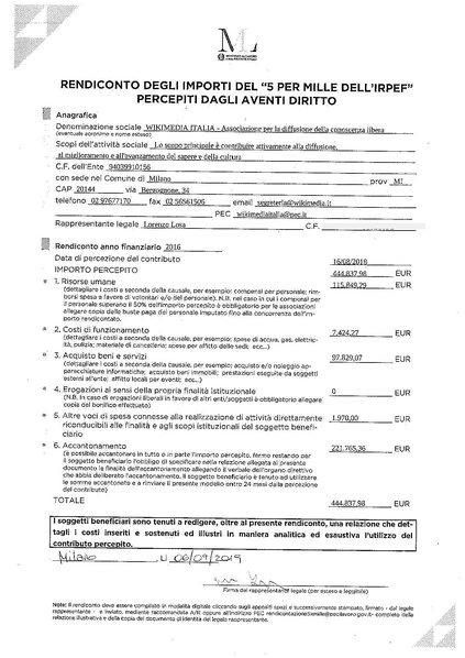File:Rendiconto 5 per mille anno finanziario 2016 firmato CFcancellato.pdf