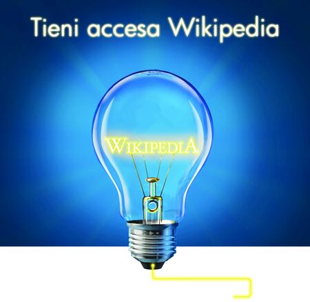 Tieni accesa Wikipedia