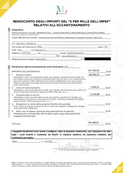 File:Rendiconto accantonamento 2019 con CF barrato.pdf