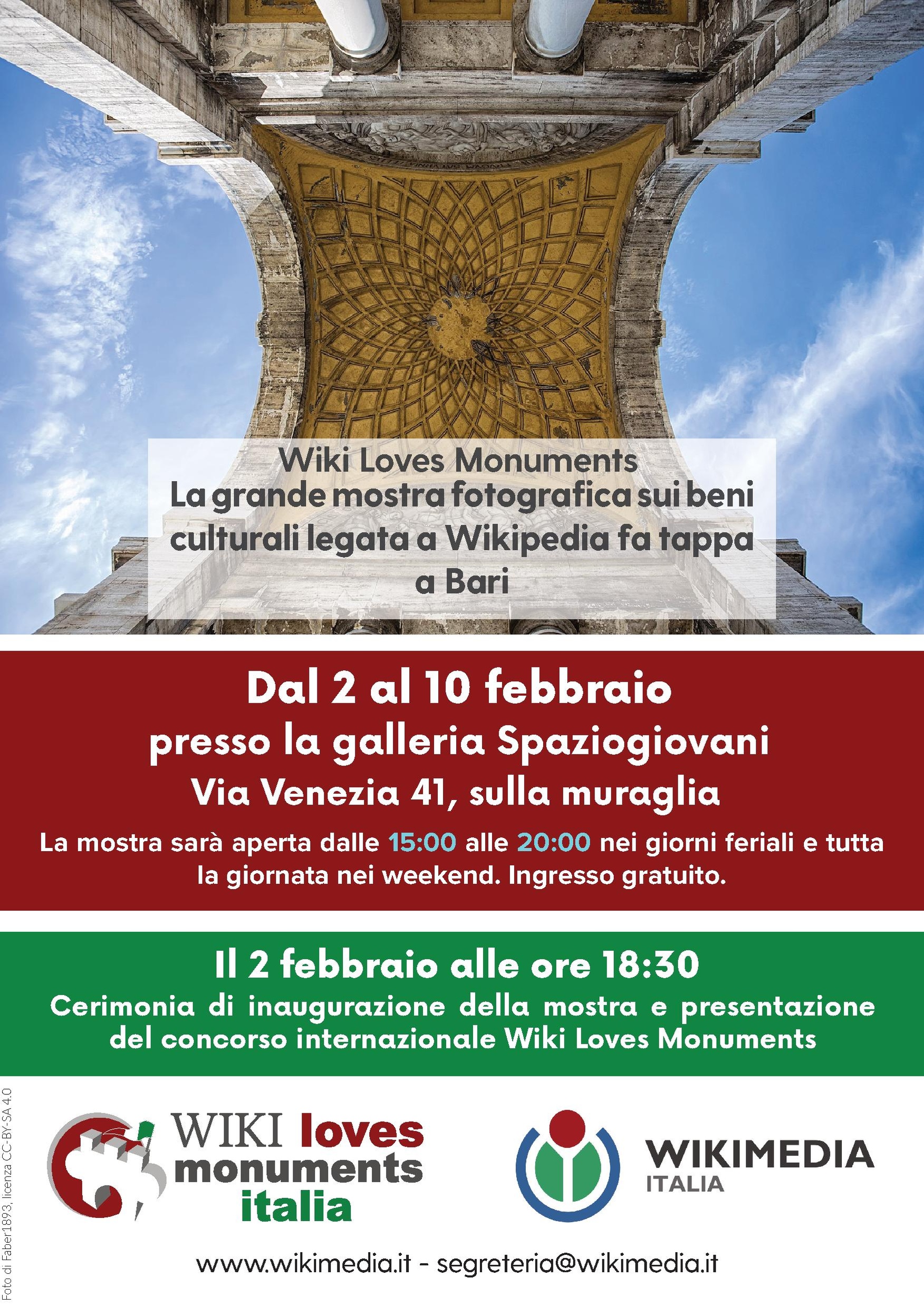 mostra di Wiki Loves Monuments