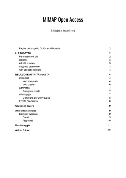 File:Relazione descrittiva MIMAP Open Access.pdf