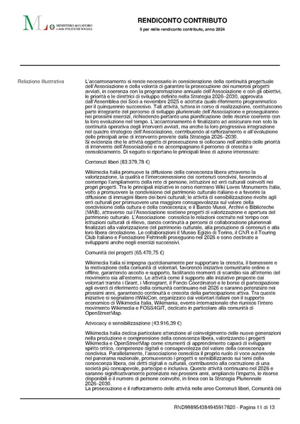 File:Rendicontazione 5x1000 anno finanziario 2024.pdf