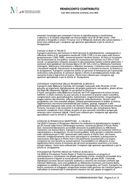 File:Rendicontazione 5x1000 anno finanziario 2024.pdf