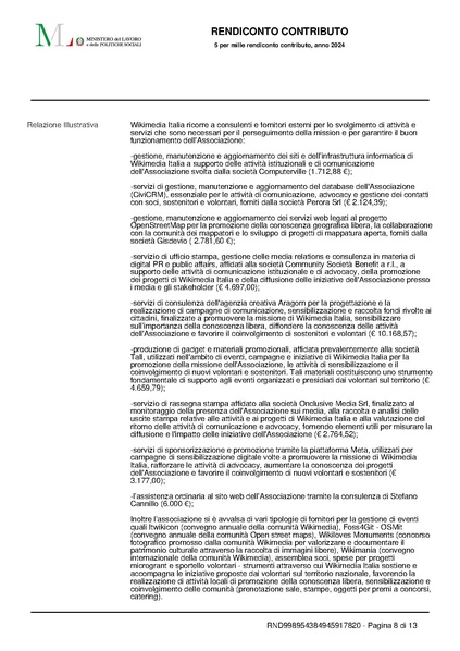 File:Rendicontazione 5x1000 anno finanziario 2024.pdf
