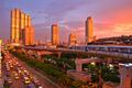 Bangkok skytrain sunset.jpg